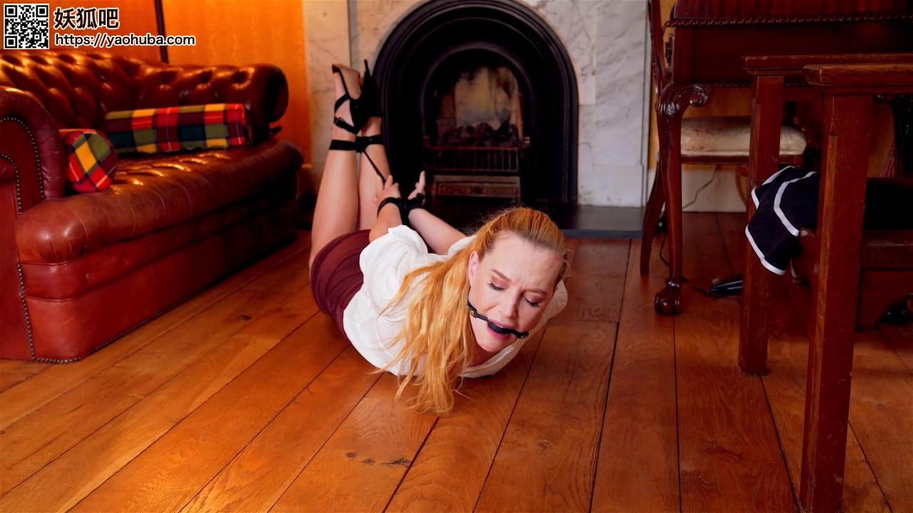 Video Cuffed, Tied & Gagged By Intruder Ariel Anderssen - FetiSale